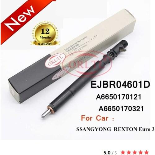 ORLTL A6650170121 EJBR04601D Common Rail Injector 6650170321 R04601D 6650170121 Diesel Engine Injector For SSANGYONG REXTON