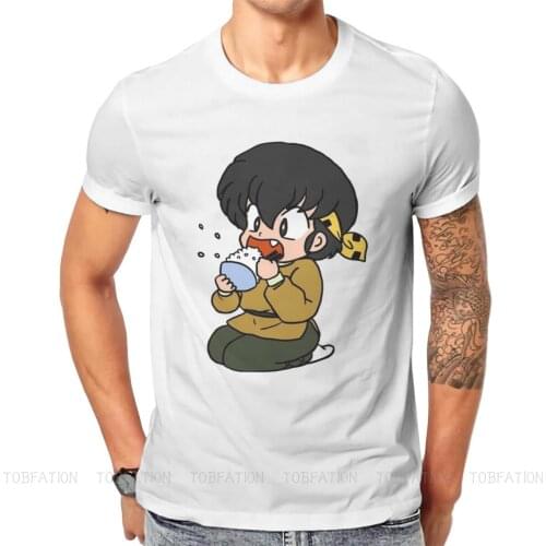 Ryoga Hibiki Ranma1/2 Amine Tshirt Alternative Punk T shirt Streetwear Homme Pure Cotton Ofertas Tees Tops