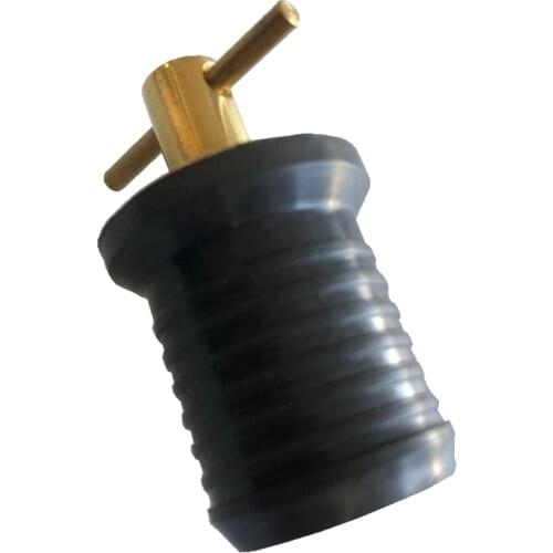 Leakproof Brass Pipe Plug Fitting Turn-Tite Boat Bailer Plug for Boat