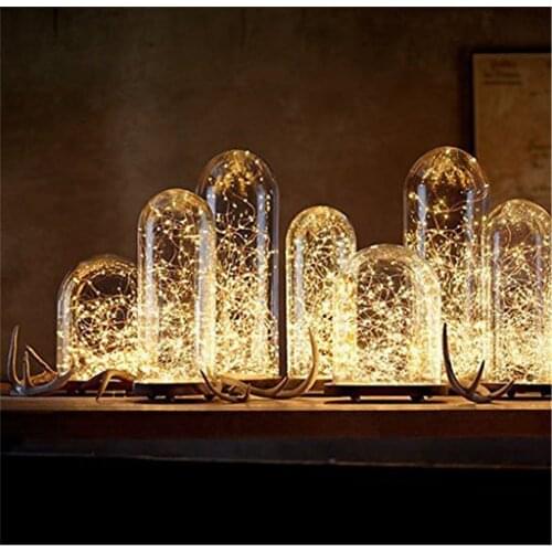 Led String Lights 2M 20leds CR2032 Battery Operated Copper Wire Fairy Lights for Christmas Wedding Garland Home Party Decoration