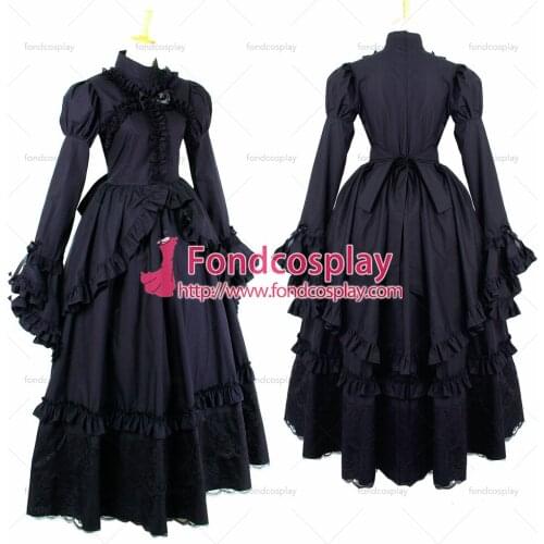 Gothic Lolita Punk Ball Medieval Gown Victoria Dress Cosplay Costume Tailor-made[G435]