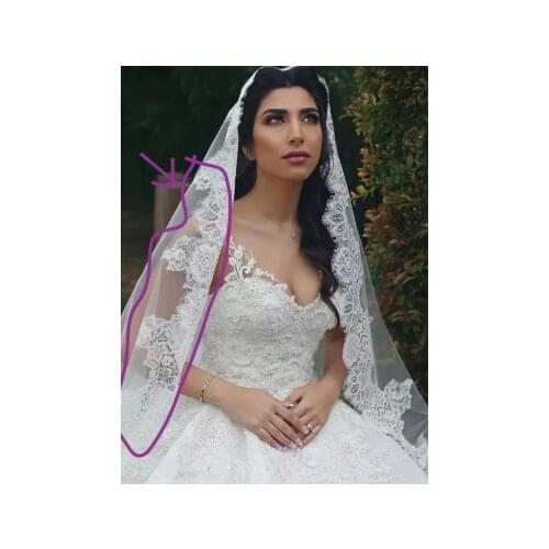 Customized two veil