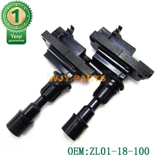 Set 2 perfect quality ignition coil PACK DSC-1500 DSC-1500 DSC1500 ZZY1-18-100 ZZY118100 ZL01-18-100 for Mazda Miata 1.8L