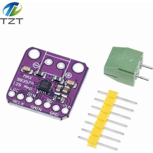 Max98357 3w Class D Amplifier Breakout Interface I2s Dac Decoder Module Filterless Audio Board For Raspberry Pi Esp32