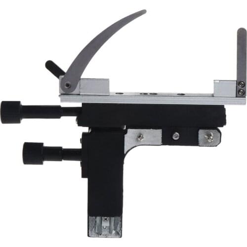Microscope Attachable Mechanical Stage X-Y Moveable Caliper Vernier with Scale D0AC