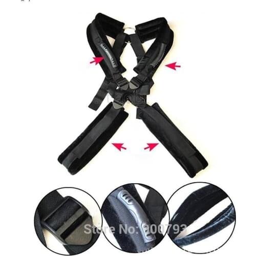 Unisex Sexy Soft Sponge Padded Sex Body Swing Sex Sling Heavy Load Fantasy Standing Sex Position Aid Sex Toy for Couples