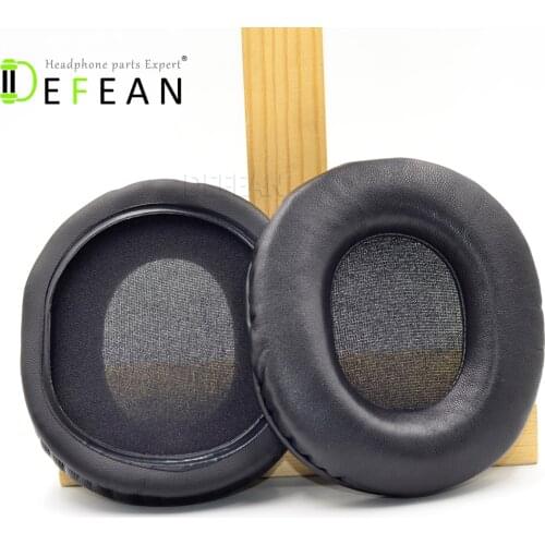Defean Genuine Leather ear pads for Audio-Technica M40 M40FS M50 M50X M50S Headphones