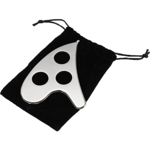 Stainless Steel Scraping Board Body Guasha Scrapper Massage Plate Release Pain Relief Massage Relaxation Health Care Tool