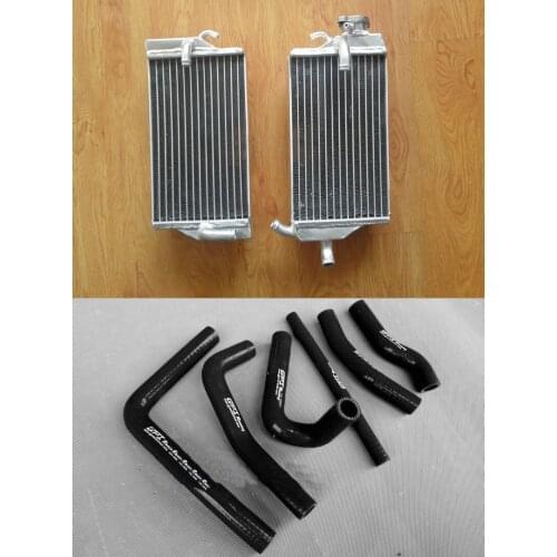 NEW Aluminum Radiator & hose FOR Honda CR250 CR250R 2000 2001 2stroke CR 250R CR 250 00 01 KIT
