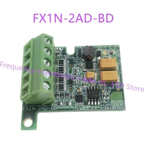 New Original Module PLC Analog Input Expansion Board FX1N-2AD-BD