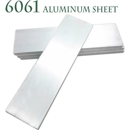 10x40x200m 6061 Aluminum Alloy Plate/Sheet Laser Cutting DIY Model Parts Car Frame Metal for Vehicles Boat Industry Customize