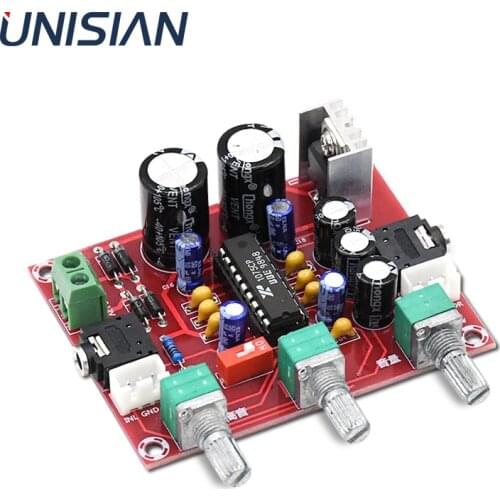 UNISIAN XR1075 BBE Tone Board BBE digital Audio Processor Bass Treble Volume High sound quality PreAmplifier For Amplififers