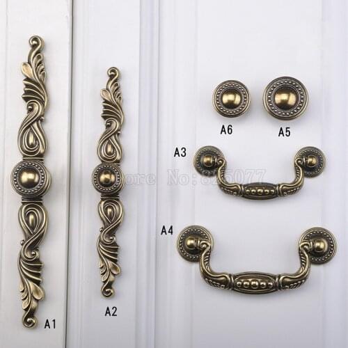 8PCS 2 Color Wardrobe Knobs Drawer Furniture Cupboard Kitchen Cabinet Door Pulls Handles and Knobs JF1395