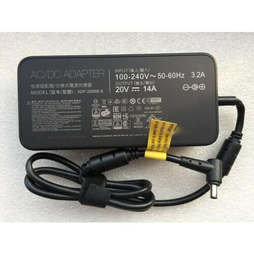 280W 20V 14A AC Adapter Charger ADP-280BB B Compatible for Asus Strix Scar 15 G532LW-AZ056T/G532LWS-XS99,17 G732LWS-XS98 Gaming