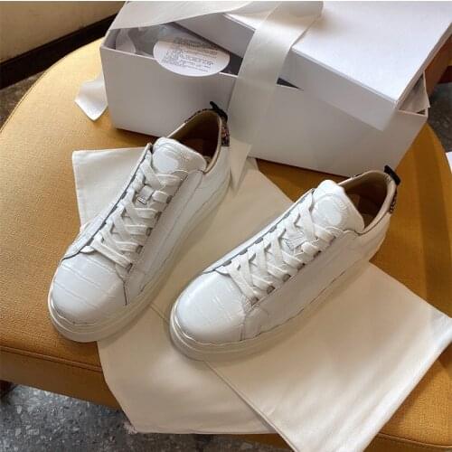 2020 Shoes For Women Sneakers Genuine Leather Mixed Colors Designer Shoes Women Luxury Brand Zapatos De Mujer Zapatos Size 35-40