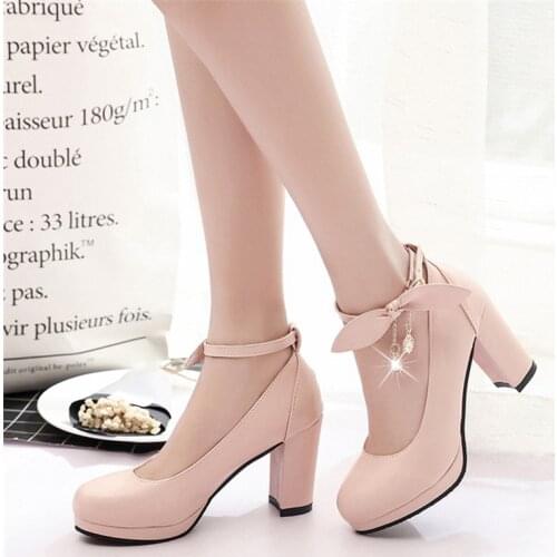 2019 New style hot sell bowknot Women Pumps Classic Patent Leather High Heels Shoes Party Wedding Shoes Women Pumps High Heels
