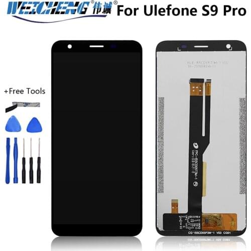 5.5''For Ulefone S9 Pro LCD Display+Touch Screen Digitizer Assembly+Tools And Adhesive For S9Pro Mobile Phone Accessories