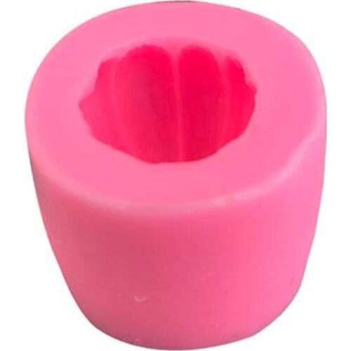 3D Pumpkin Silicone Mold Fondant Cake Chocolate Sugarcraft Decorating Baking Candle Clay DIY Mould