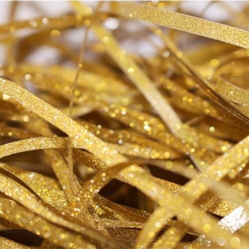 50/100g Laser Glitter Shredded Lafite Paper Raffia Filler DIY Confetti Flash Raffia for Gift Box Filler Packaging Supplies New