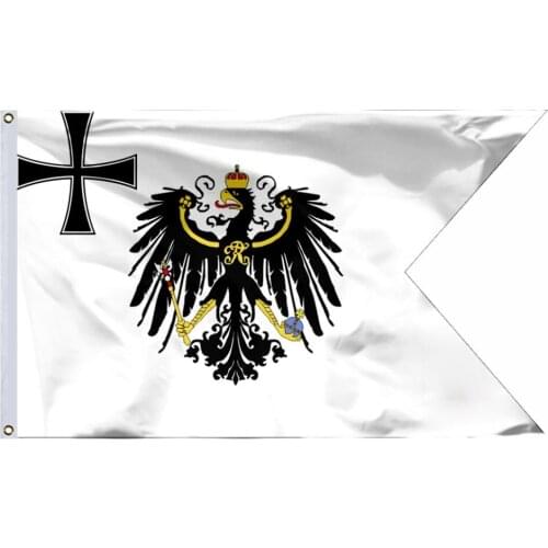 Germany Prussian War and service 1895 Flag 150X90cm (3x5FT) 120g 100D High Quality Banner Free Shipping