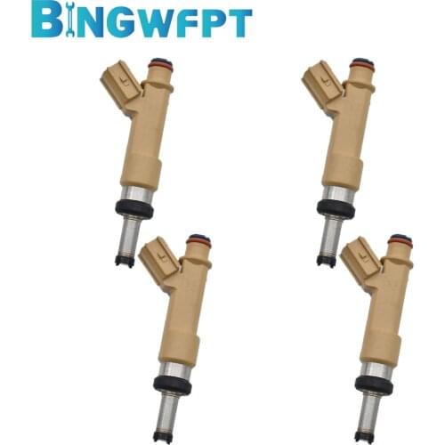 4pcs/set Original FUEL INJECTORS NOZZLE FOR TOYOTA COROLLA ALTIS 2010-12 DUO 1.8 23250-0T010 232500T010 23209-39145 23250-39145