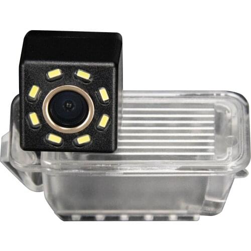 Misayaee Car Rear View Reverse Parking Camera Golden 8 LED for FOR D Tourneo Custom Transit 2016 2017 2018
