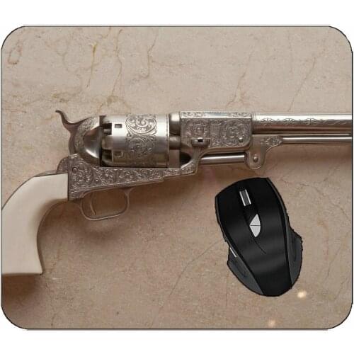 Mouse Pad Weapons Colt Revolver Mouse Pad For Home Office Working