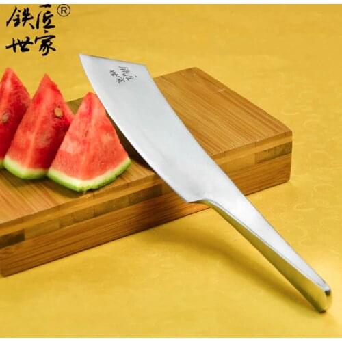 Kitchen slicing knife Stainless steel handmade forged fruit knife chef knife vegetable paring knife кухонные ножи кухня