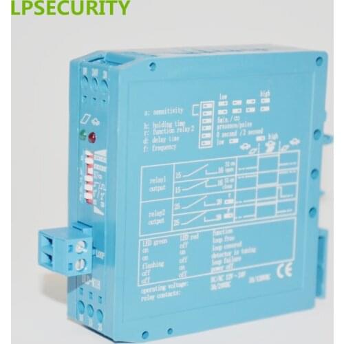 LPSECURITY 12V 24V Loop Detector Car Detector for Gate Opener Operator