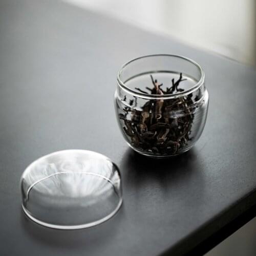 Mini Glass Jars And Lids Small Empty Canister For Tea Food Storage Containers Kitchen Spice Jar Cute Glass Bottles Eco Friendly