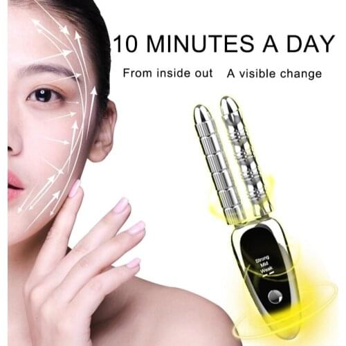 Face Rolling Massager Tool Thin Face Full Body Shape Massager Wrinkle Remover Massager