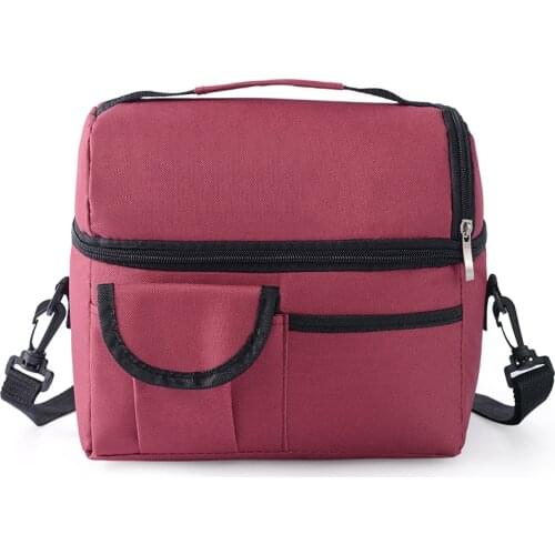 Lunch Bag Reusable Insulated Thermal Bag Multifunctional Cooler And Warm Keeping Lunch Box Leakproof Waterproof