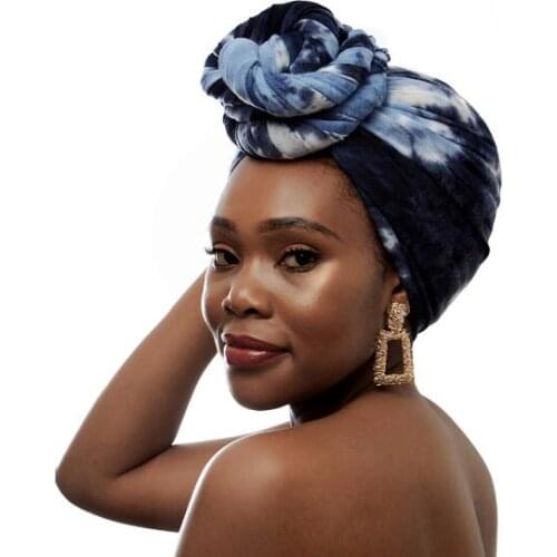 180*85cm New Fashion Maxi Modal Hijab Ombre Tie Dye Jersey Print Soft Stretchy Headwear Wrap Snood Foulard Muslim Cap Wholesale