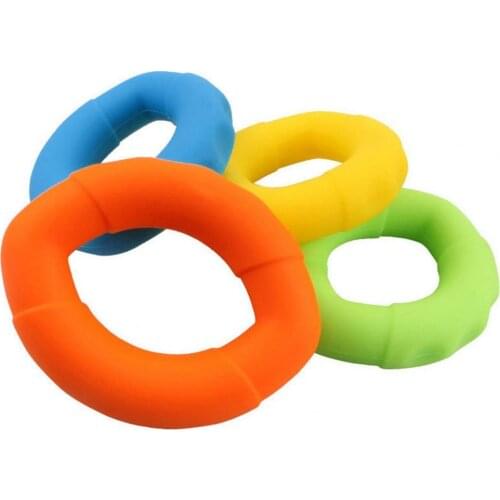 O-shaped Muscle Developer Hand Grip Ring Massage Exerciser Training Gripper Workout Exercise Gym Fitness