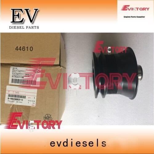 Genuine 4JJ1 4JJ1X crankshaft belt pulley 8-98038805-0 for Case CX130B