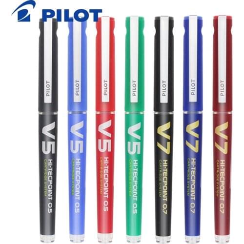 Pilot BXC-V5/V7 Straight Liquid Gel Pen Exchangeable Ink Capable Waterborne Ball Pointer Upgrade V5/V7 Needle Signature