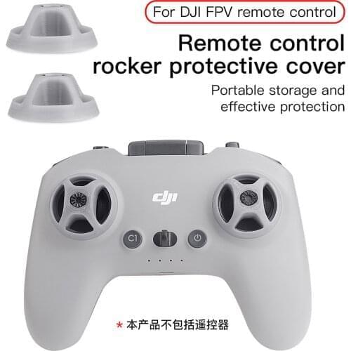 For DJI FPV Drone Remote Controller Thumb Rocker Protective Cover Joystick Holder Guard Transmitter 4K UAV Combo Fly Accessories