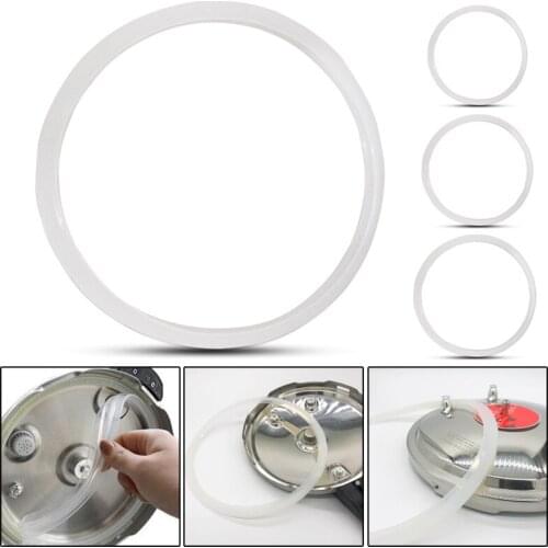 Silicone Sealing Ring Gasket Replacement Heat Resistant For Kitchen Pressure Cooker Tools