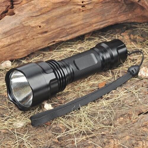 C2 1200lm L2 LED Flashlight Torch 3 Mode White Light 18650 Flashlight LED Lamp Camping Torchlight High Brightness LED Lantern