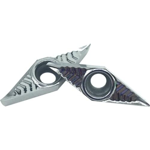 VCGT110304 AK H01 VCGT 110304 Aluminum cutter blade Insert Cutting Tool turning tool CNC Tools AL +TIN Alloy wood