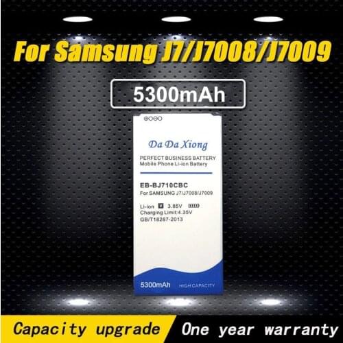 High quality 5050mAh EB-BJ710CBC Battery for samsung 2016 Edition J7 SM-J7109 J7108 J7008 J7009 J700F Phone battery
