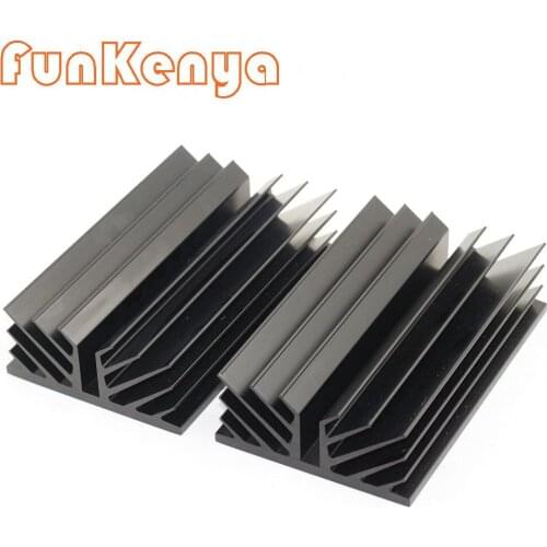 W120 H50 D194 Radiator Suitable for Class A Power Amplifier Heat Dissipation Professional Radiator DIY Chassis Heat Sink