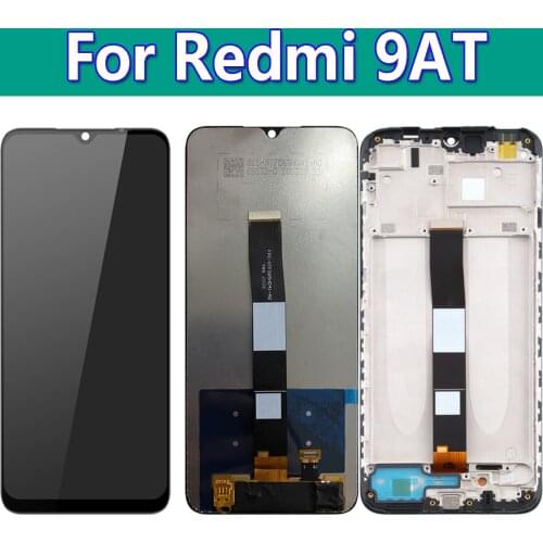 Original 6.53" For Xiaomi Redmi 9AT M2006C3LVG LCD Display Touch Screen Digiziter Assembly Replacement Parts