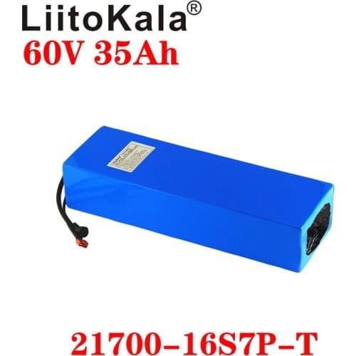 LiitoKala 60V 35ah electric scooter bateria 60V 35AH Electric Bicycle Lithium Battery Scooter 60V 1000W 2000W ebike battery