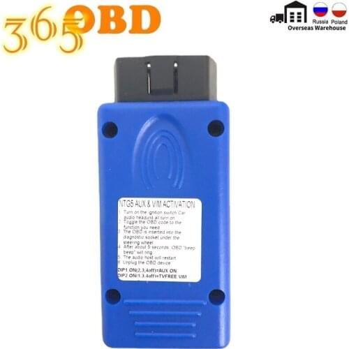 COMAND ONLINE NTG5 OBD AUX IN & VIM ACTIVATOR For Mercedes work for C/GLC/S/V CLASS W205 X253 W222 W447 NTG 5 AUX For Mercedes