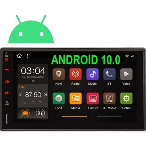 Android 10.0 Car Radio with Touchscreen Car Stereo 7 Inch Double Din GPS Navigation 2 Din Touch Screen Radio Receiver Bluetooth