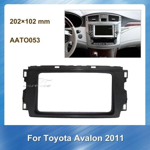 Car Fascia Radio Audio Frame For Toyota Avalon 2011 Car DVD Plate Installation Kit Interface GPS Navigation Fascia Panel