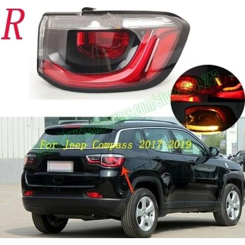 Car accessories For Jeep Compass 2017 2018 2019 Right Outer Rear Lamp Tail Light Brake Taillight Taillight assembly