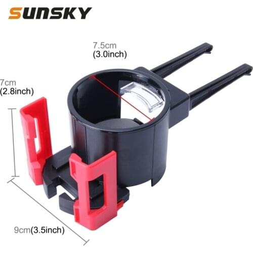 SHUNWEI Car Drink Cup Holder Auto Multi-functional ABS Car Air Vent Phone Mount Cradle Bottle Holder Phone Stand Mobile Mount