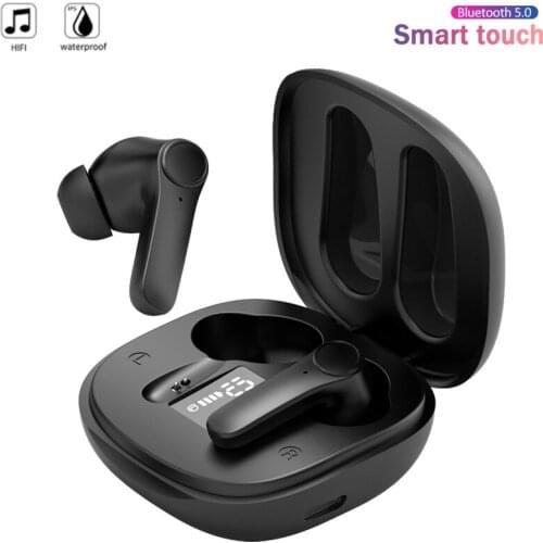 Wireless Bluetooth-compatible Earphones Touch Control HD Subwoofer In-ear Headphones Sport Waterproof Headset Earbuds